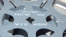 Vintage 7"  16mm Cine Movie Metal Film Reel – Military 14c/166 PattNo 7615 JCO75