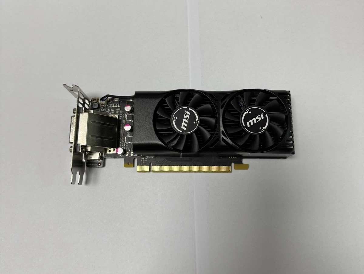 MSI NVIDIA GeForce GTX 1050 2 GB Memory Computer Graphics Cards