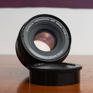 Konica Hexanon AR 50mm f/1.8 Vintage Prime Lens | PLU:R95