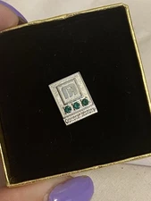 Vintage GM 20 Year Service Reward Pin General Motors 1/10 10K