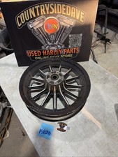 Harley Sportster 13 Spoke 25mm 16 X 3 Rear Mag Wheel Black Sealed Bearing Dyna Harley Sportster 13 Spoke 25mm 16 X 3 Rear Mag Wheel Black Sealed Bearing Dyna