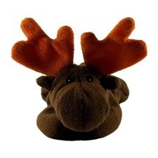 TY Beanie Baby Chocolate Moose 1993 PVC Pellets Plush