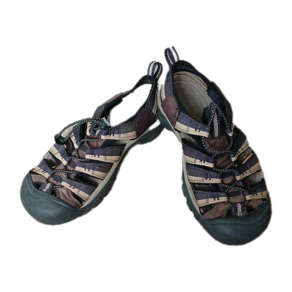 KEEN Newport H2 sandalo uomo taglia 9 punta chiusa bicolore scarpe da trekking acqua slip on