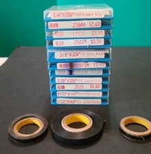 Vintage Chartpak Pressure Sensitive Graphic Tape Lot Of 14 Variety Rolls