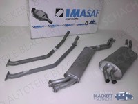 Imasaf Auspuffanlage Komplett FüR Bmw 3Er (E30) 323 I 102KW 1982-1983