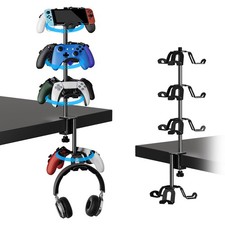 Aluminum Alloy Controller Holder 4 Layers Headphone Stand,Headset Holder  De...