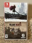 Child of Light: Ultimate Edition & Valiant Hearts Nintendo Switch BOX SHIP