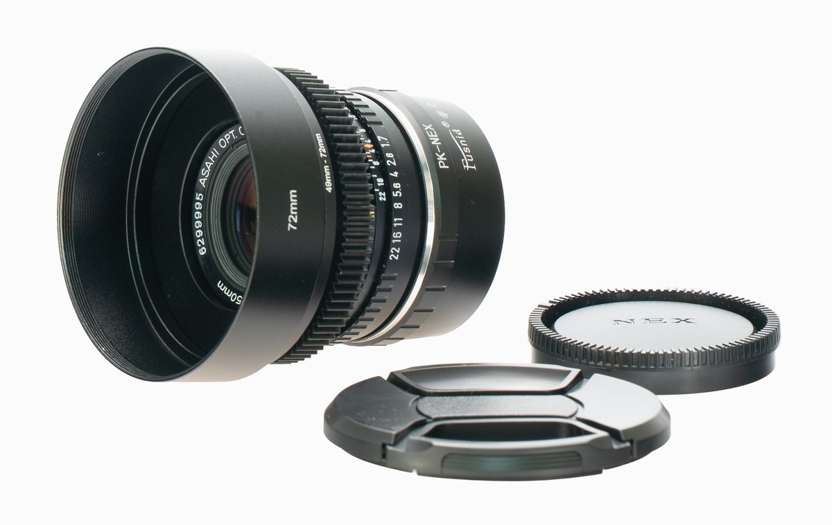 Asahi SMC Pentax-M 50mm F1.7 Cine Mod Prime Portrait Lens | Sony E