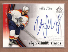2005-06 SP Authentic Sign of the Times #KH Kristian Huselius Auto - HKY