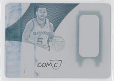 2012 Immaculate Variations Printing Plate Cyan 1/1 Cory Joseph #124 Logoman 0q3