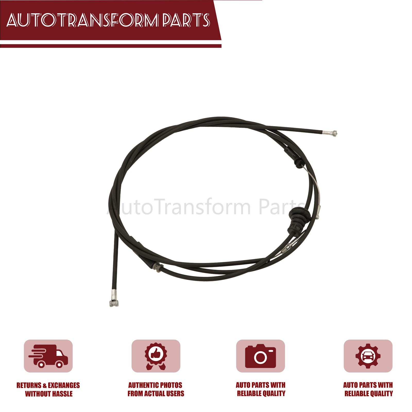 NEW Front Hood Unlock Cable Fit Bentley Continental GT GTC Flying Spur 3W0823531
