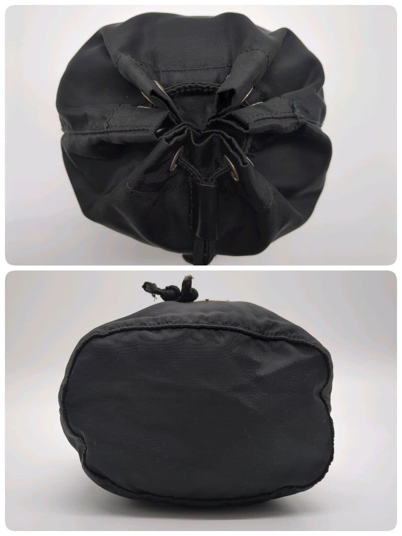 Prada Nylon Tessuto Pouch with Triangular Plate B… - image 7