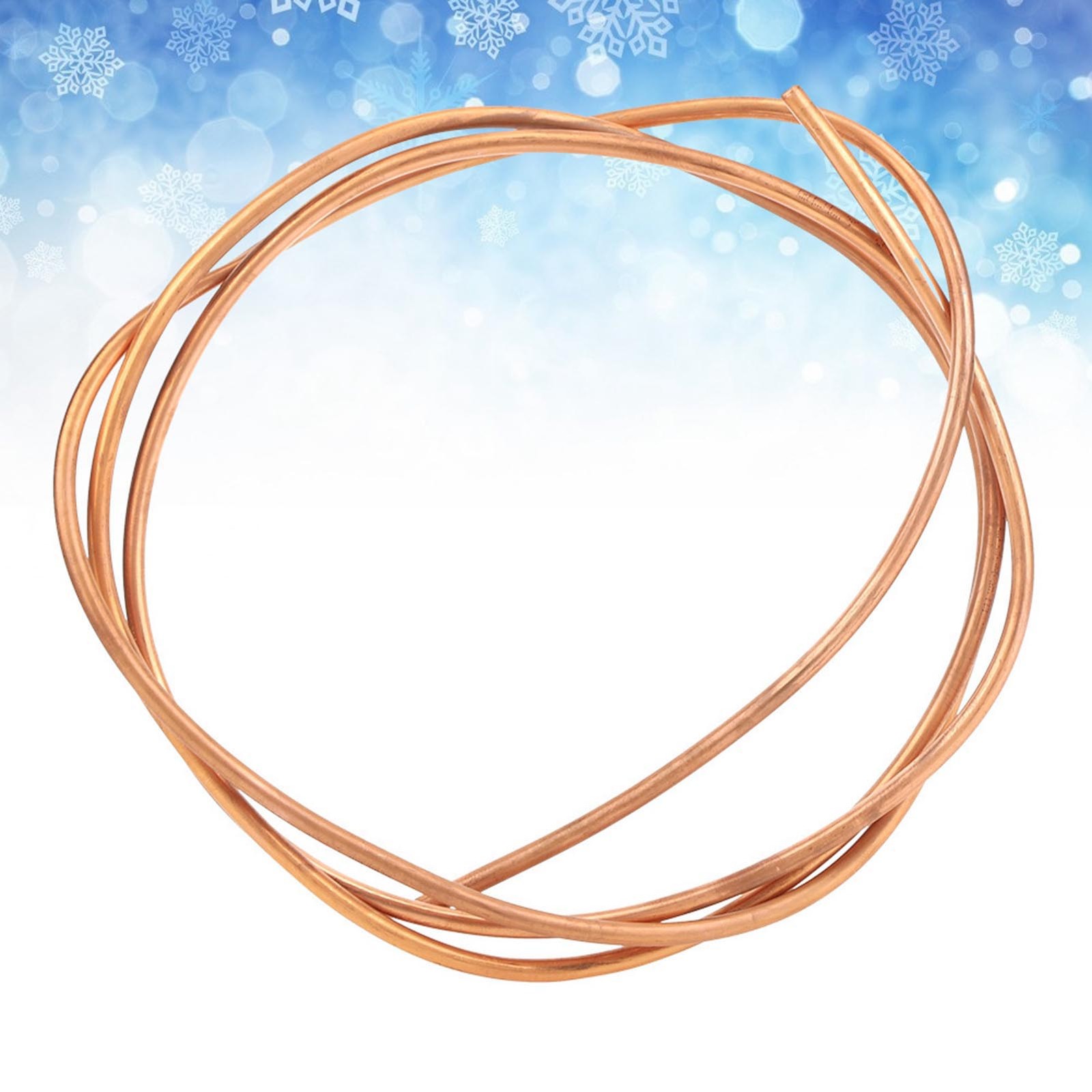 2m C1100 T2 Copper Tube Soft Coil Pipe For Air Conditioner Refrigerator OD FECT