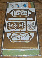 RARE Anna Griffin Fantastic Flips Card Making Die Cutting Dies Mat NEW