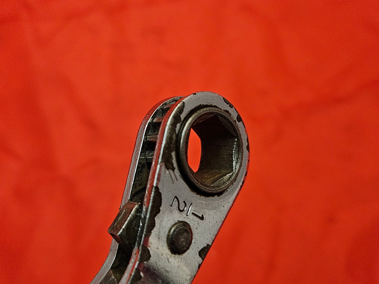 MAC ROW1618 1/2" X 9/16" 6 Point Offset Ratcheting Double Box End Wrench SAE S14