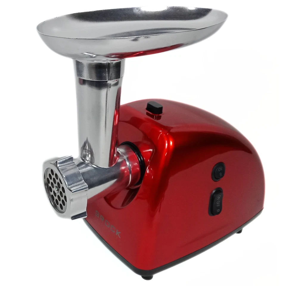 Elektrischer Fleischwolf 1500W, 3 Schneideplatten, Wurstadapter, Kebbe-Aufsatz - Bild 2 von 4