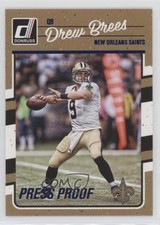2016 Donruss Press Proof Blue Drew Brees #189 03wd