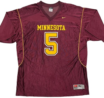 Nike MINNESOTA GOLDEN GOPHERS College Football Jersey Mens XL