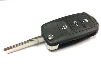 RFC 3 button remote flip key for VW Volkswagen Scirocco 2009 - 2014 UDS ID48 434