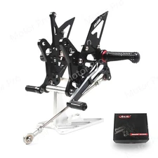 CNC Rearsets For Suzuki SV650 SV650S SV650X 2016-2023 Rear Set Footrest Footpegs