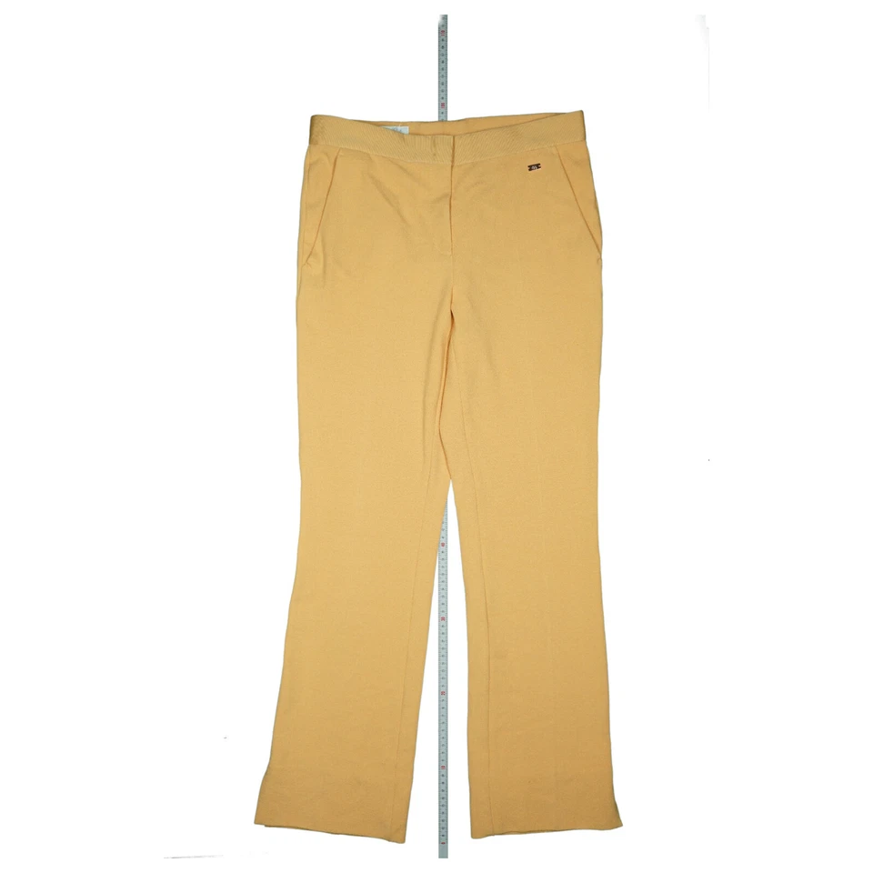ESCADA Sport Damen Stoff stretch Hose hochwertig schick Luxus Gr.36 apricot NEU. - Bild 1 von 4