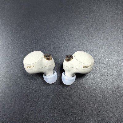 Sony WF-1000XM4 Replacement Earbuds Headphones White FIRMWARE 2.0.1 - Left/Right