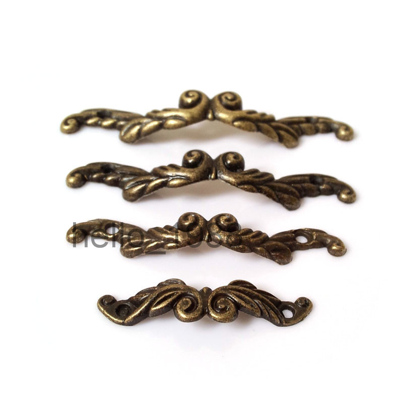 10pcs Antique Drawer Pull Jewelry Box Handle Little Box Pull