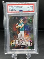 Trevor Lawrence Big Bang- 2021 Origins- Ultra rare PSA 8 NM-MT