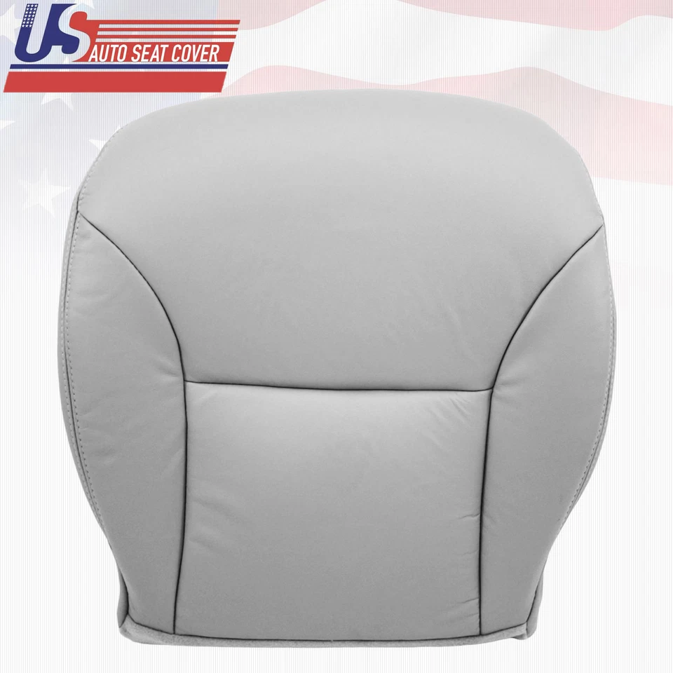 Capa de assento de couro cinza compatível com Lexus ES300 ES330 2002 - 2006 driver inferior - Imagem 3 de 4