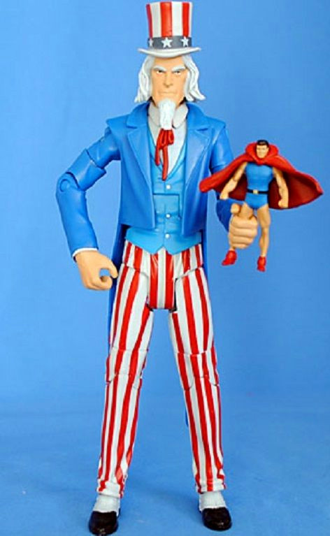 DC UNIVERSE Signature Collection_UNCLE SAM + Doll Man