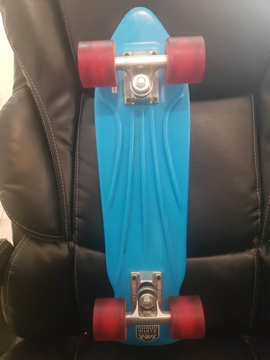 22” Shaun White Skateboard Supply Co. Blue Street Penny Board With