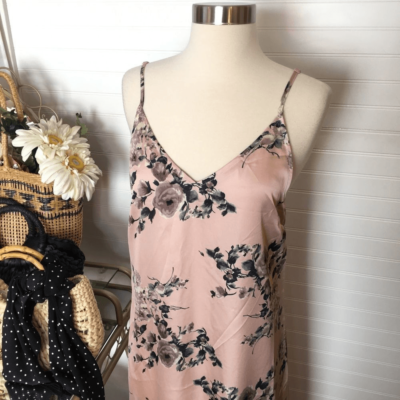 sugar lips satin dress Mendice Satin Tiered Midi Dress MAGENTA / XS by Sugarlips