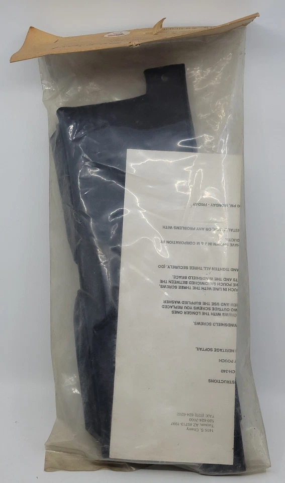 J&M Windshield Pouch For Harley Davidson Heritage Softail Factory Sealed New USA - Image 3 of 3