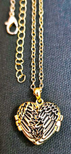 Inspiring Heart Angel Wings Pendant Necklace Bonus 
