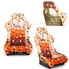 Nrg Prisma Fixed Back Bucket Racing Seat Frp-302boba-ultra Brown Boba Large Nrg Prisma Fixed Back Bucket Racing Seat Frp-302boba-ultra Brown Boba Large