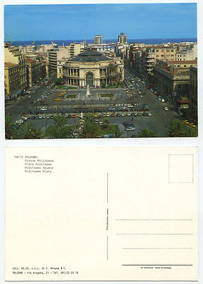 28444 - Palermo - Piazza Politeama - alte Ansichtskarte
