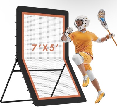 5x7ft Lacrosse Baseball Softball Soccer Football Volleyball Bounce Training Net