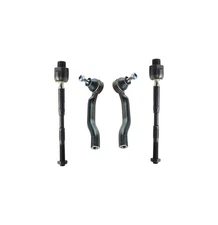 4 New Pc Steering Inner & Outer Tie Rod Ends Kit for Nissan Rogue Rogue Select