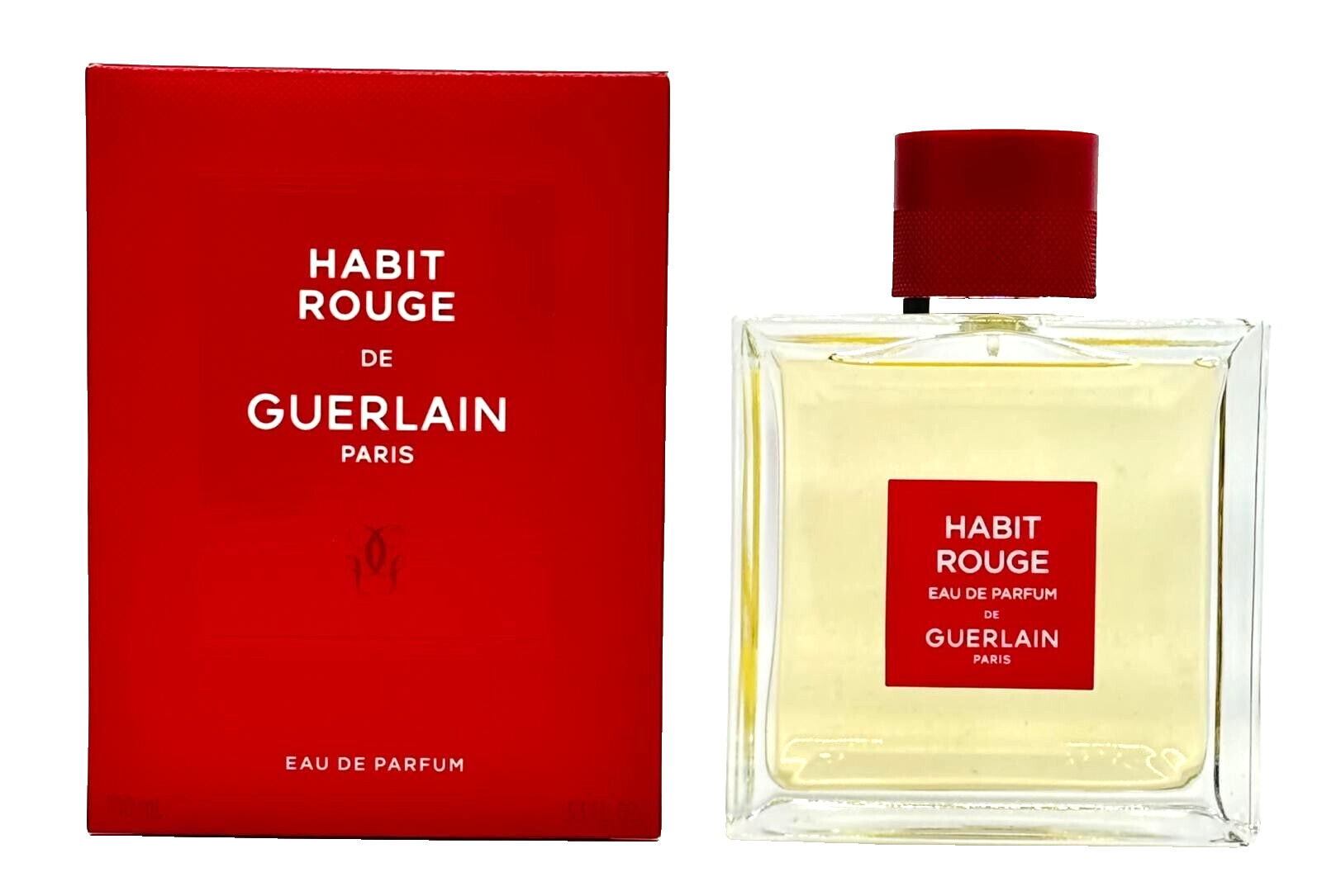 Парфюмированная вода Habit Rouge от Guerlain для мужчин 33 унции НОВЫЙ 100 НАТУРАЛЬНЫЙ спрей 26190₽