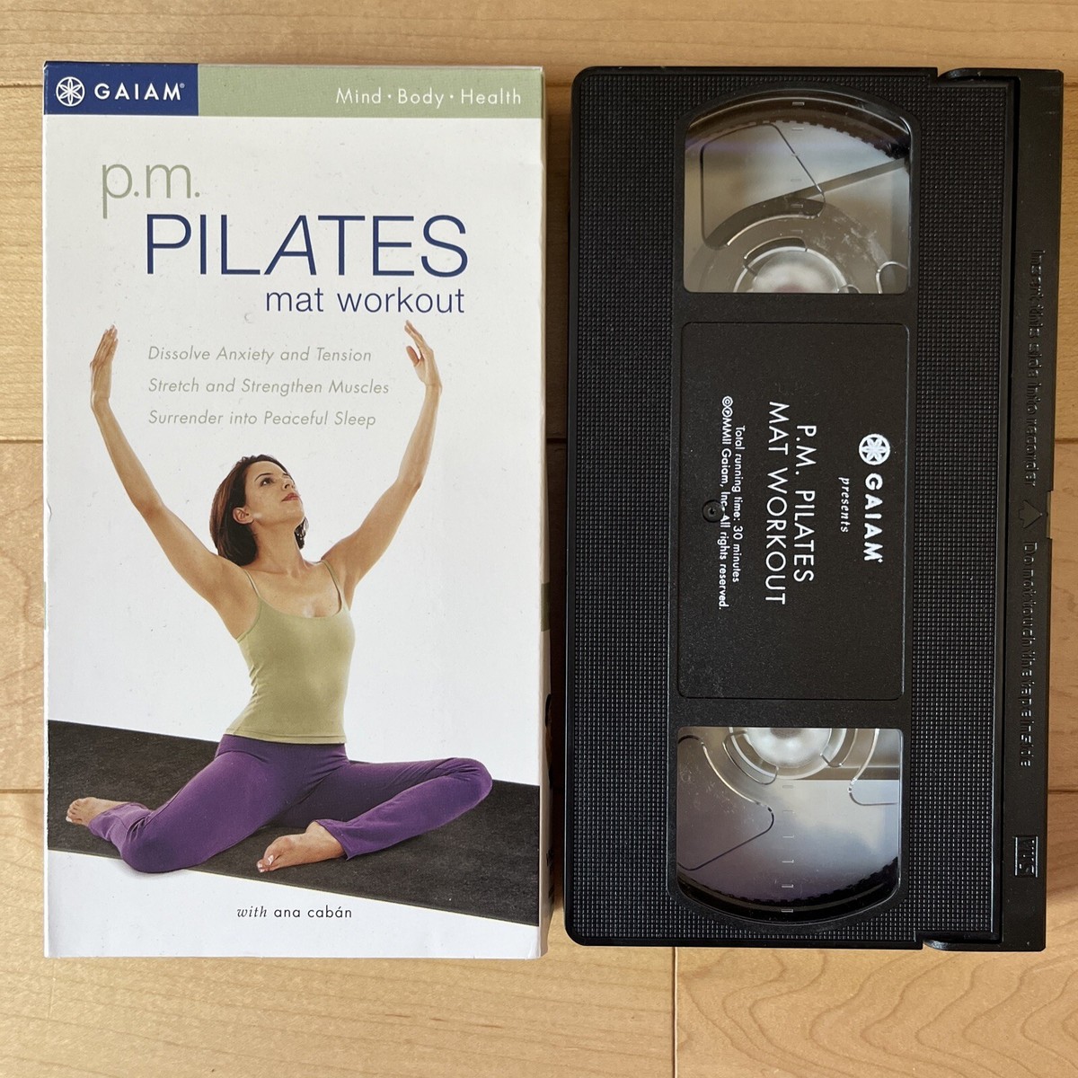Pilates Mat Workout Mind Body Health With Ana Caban VHS
