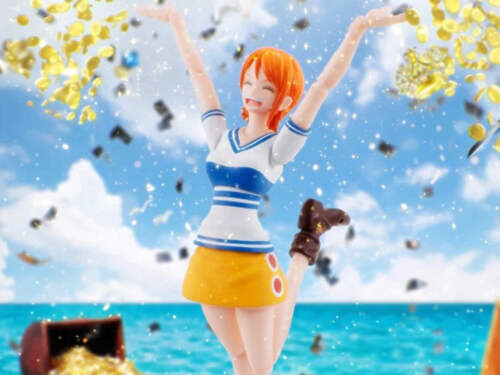 One Piece S.H.Figuarts Nami (Romance Dawn) Action Figure - Picture 2 of 13