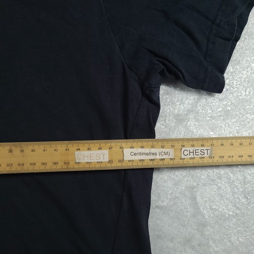Guess Shirt Graphic Tee Casual Logo Adult Size 2XL Black Guess CO Mens - Picture 5 of 8