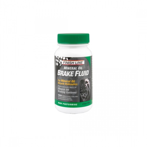 FINISH LINE BRAKE FLUID F-L HYD MINERAL OIL 4oz 6/cs