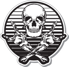 Skull Stickers Combo, Skulls, sticker combo, Sticker, Decal