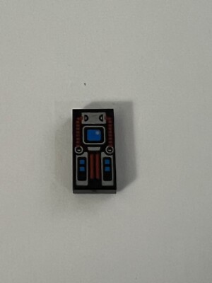 LEGO Parts 3069 (2pcs) Tile 1x2 w/designs, Patterns Money Bill Robot Choose Type