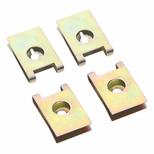 For Ford Metal Car Screw Body Fender Bumper Retainer U Nut Clips Gasket Fastener - Picture 15 of 22