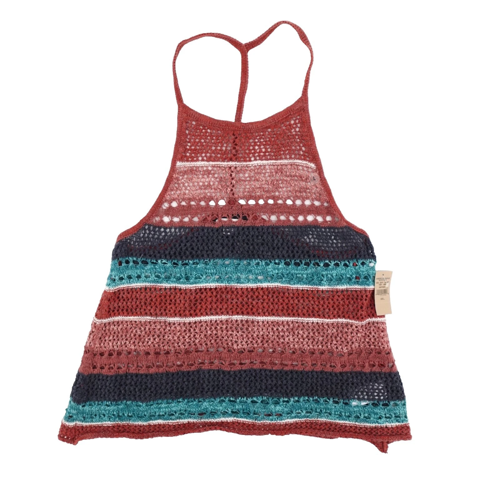 American Eagle Outfitters Striped Tank Tops for Women