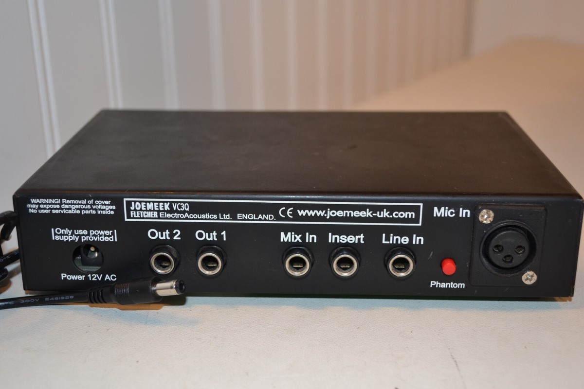 Joemeek Pro Channel VC3 V2 マイクプリアンプ JOEMEEK PRO CHANNEL VC3 V2 USER MANUAL Pdf Download | ManualsLib