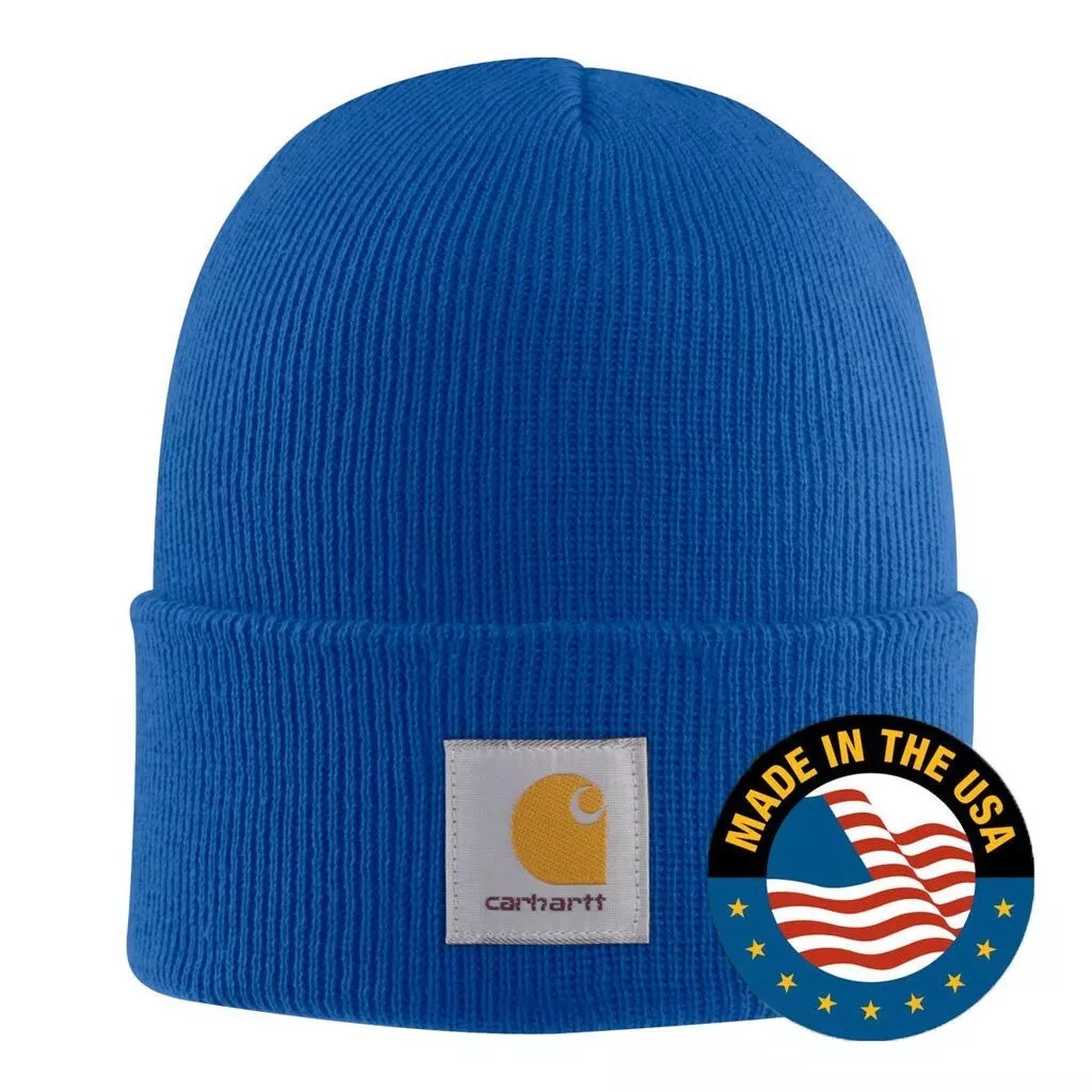 Cobalt blue cheap carhartt beanie