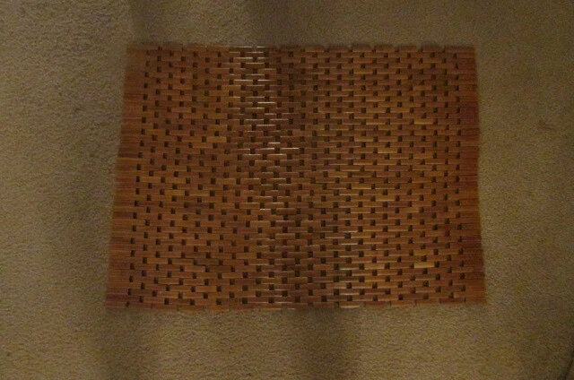 NEW BAMBOO FRONT DOOR MAT BX-8 - Image 2 of 4